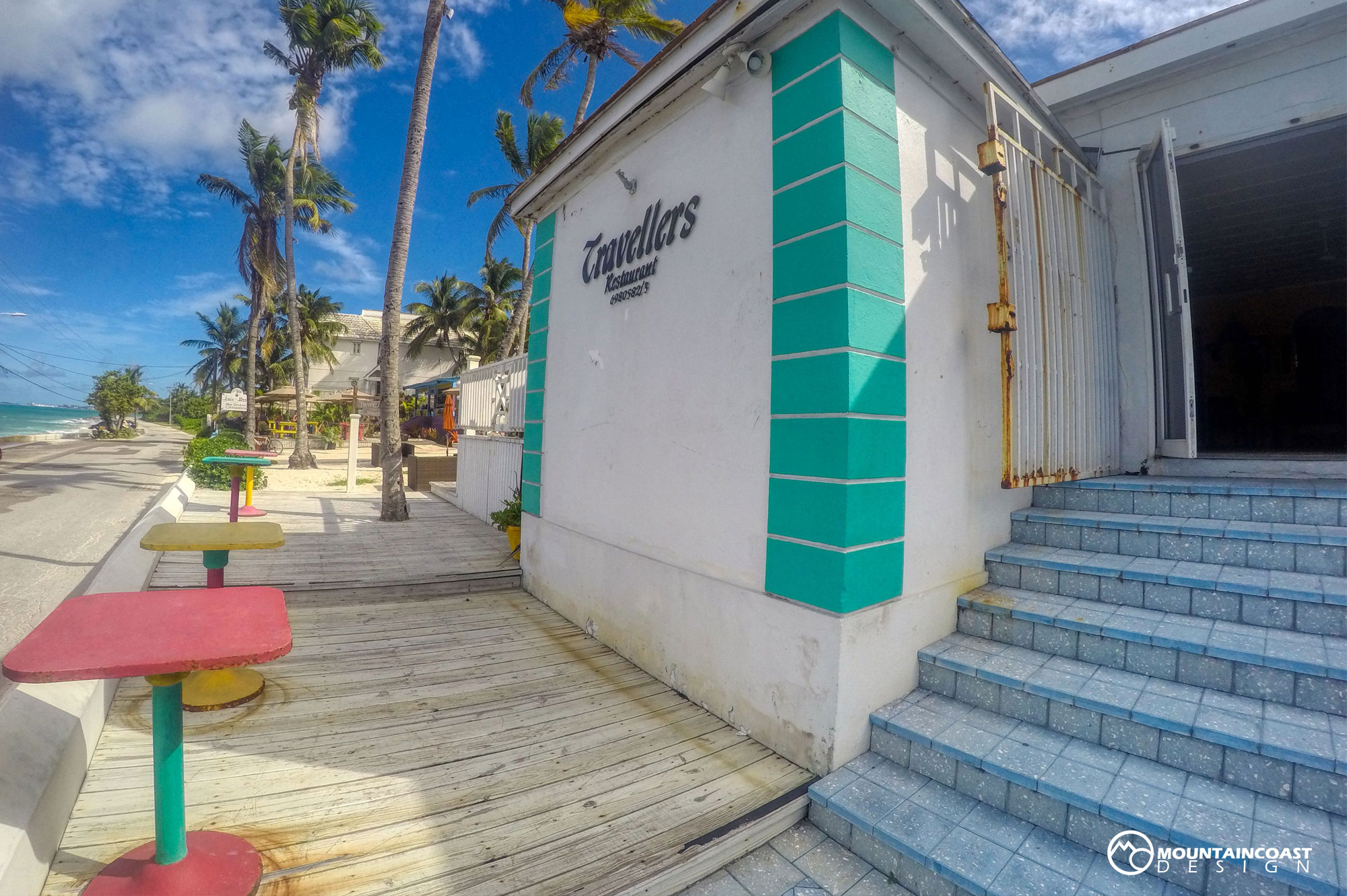 Restaurant on a Beach.