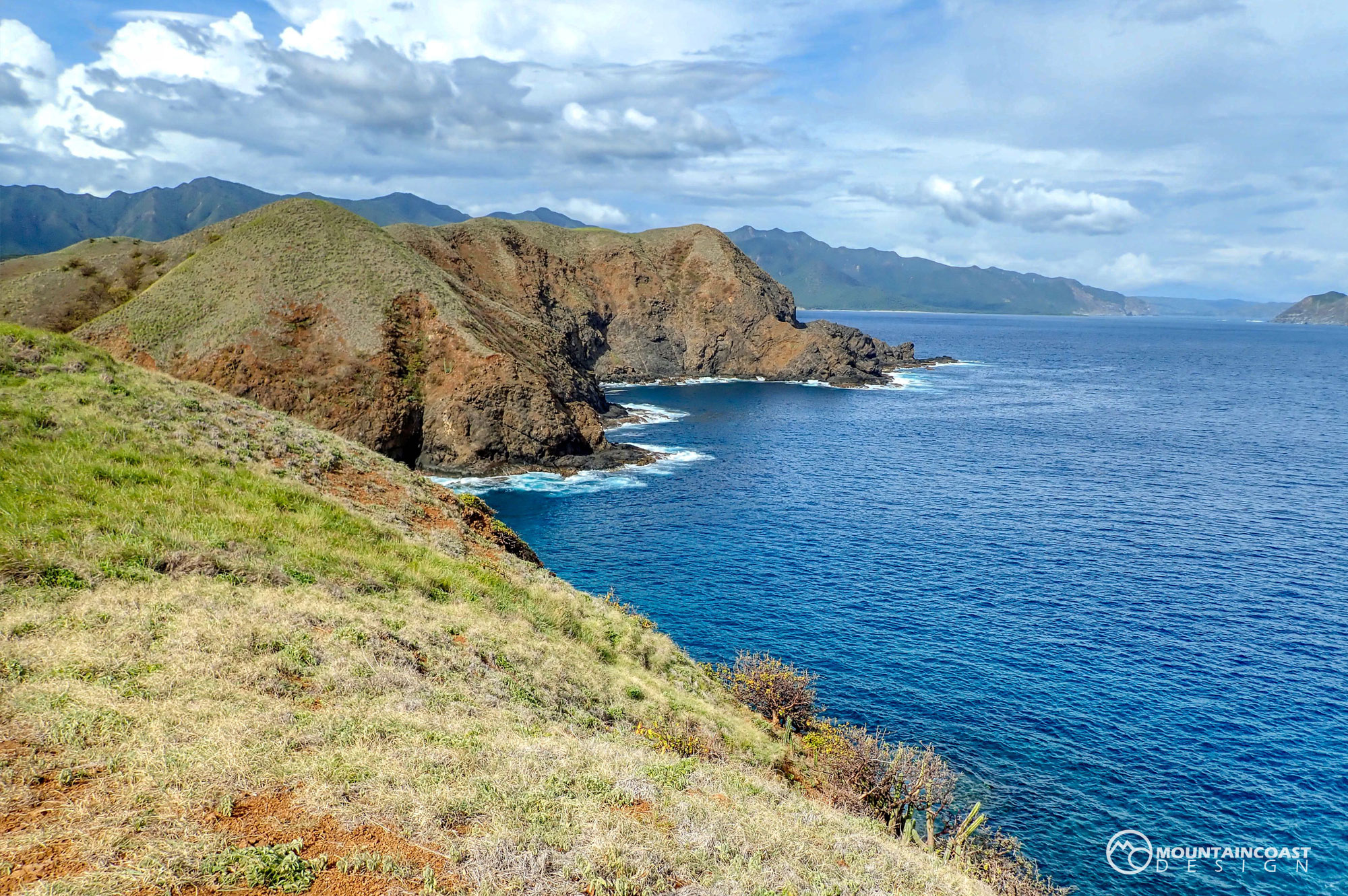 Cliff near Ocean.