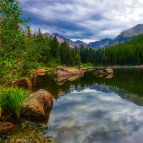 Mountain Coast Lake